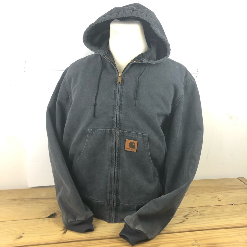 VTG Carhartt Quilt Lined Jacket Mens Large Regular